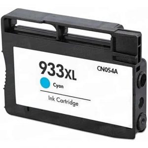 Compatible HP 933XL (CN054AA) Cyan High Yield ink cartridge - 825 pages