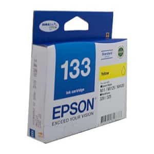 Genuine Epson 133 Yellow High Yield ink cartridge - 305 pages