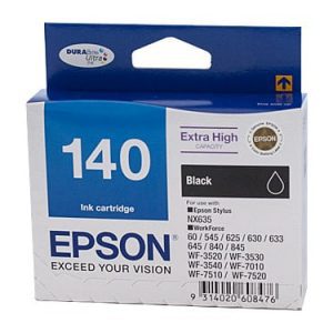 Genuine Epson 140 Black Ultra High Yield ink cartridge - 945 pages