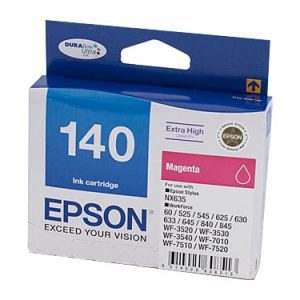 Genuine Epson 140 Magenta Ultra High Yield ink cartridge - 755 pages