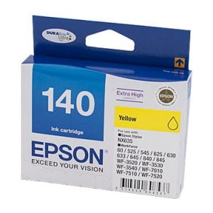 Genuine Epson 140 Yellow Ultra High Yield ink cartridge - 755 pages