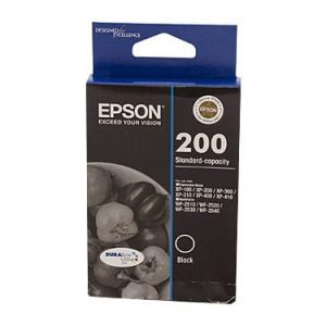 Genuine Epson 200 Black ink cartridge - 175 pages