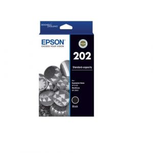 Genuine Epson 202 Black ink cartridge