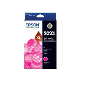 Genuine Epson 202XL Magenta High Yield ink cartridge