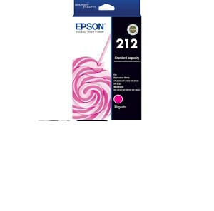 Genuine Epson 212 Magenta ink cartridge -130 pages
