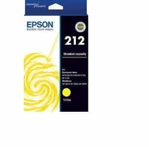 Genuine Epson 212 Yellow ink cartridge -130 pages
