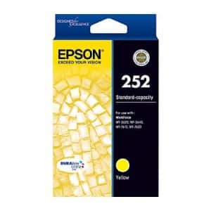 Genuine Epson 252 Yellow ink cartridge - 300 pages