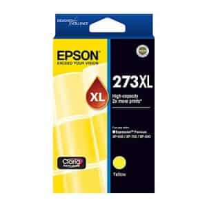 Genuine Epson 273XL Yellow High Yield ink cartridge - 650 pages