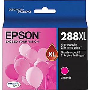 Genuine Epson 288XL Magenta High Yield ink cartridge - 450 pages