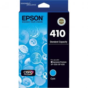Genuine Epson 410 Cyan ink cartridge - 165 pages