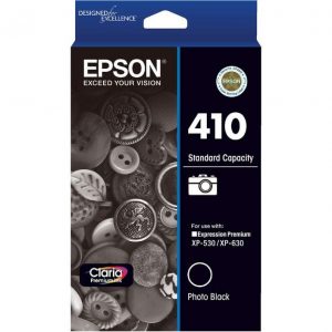Genuine Epson 410 Photo Black ink cartridge - 800 pages