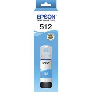 Genuine Epson T512 Cyan ink bottle - 5,000 pages