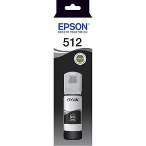 Genuine Epson T512 Photo Black ink bottle - 5,000 pages