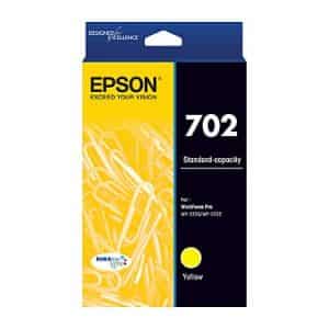 Genuine Epson 702 Yellow ink cartridge - 300 pages