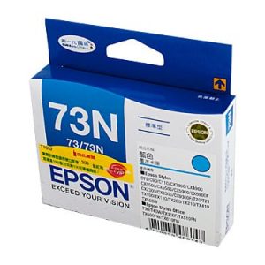 Genuine Epson 73N (T1052) Cyan High Yield ink cartridge - 310 pages