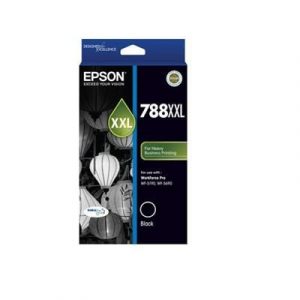 Genuine Epson 788XXL Black Extra High Yield ink cartridge - 4,000 pages