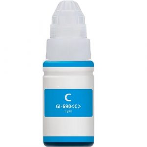 Compatible Canon GI-690 Cyan ink Bottle - 7,000 pages