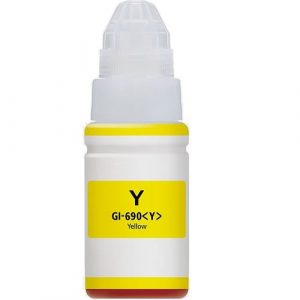 Compatible Canon GI-690 Yellow ink Bottle - 7,000 pages