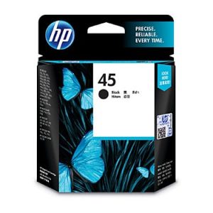 Genuine HP 45 (51645AA) Black ink cartridge - 833 pages