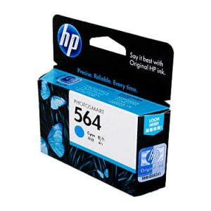 Genuine HP 564 (CB318WA) Cyan ink cartridge - 300 pages