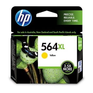 Genuine HP 564XL (CB325WA) Yellow High Yield ink cartridge - 750 pages