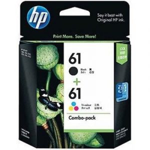 Genuine HP 61 Black & HP 61 Colour (CR311AA) Value Pack 2pk - see singles for yield