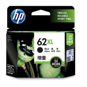 Genuine HP 62XL (C2P05AA) Black High Yield ink cartridge - 600 pages