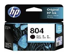 Genuine HP804 (T6N10AA) Black ink cartridge - 200 pages