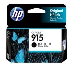Genuine HP 915 (3YM18AA) Black ink cartridge -  300 pages