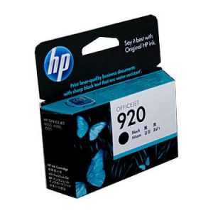 Genuine HP 920 (CD971AA) Black ink cartridge - 420 pages