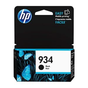 Genuine HP 934 (C2P19AA) Black ink cartridge - 400 pages