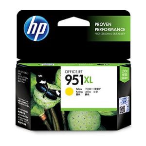 Genuine HP 951XL (CN048AA) Yellow High Yield ink cartridge - 1,500 pages