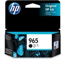 Genuine HP 965 (3JA80AA) Black ink cartridge - 1,000 pages