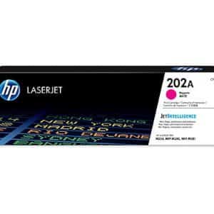 Genuine HP 202A (CF502A) Yellow toner cartridge - 1,300 pages