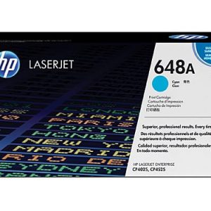 Genuine HP 648A (CE261A) Cyan toner - 7,000 pages