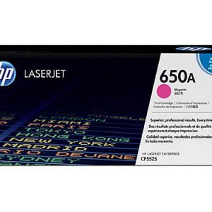 Genuine HP 650A (CE273A) Magenta toner cartridge - 15,000 pages