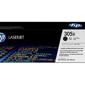 Genuine HP 305X (CE410X) Black High Yield toner cartridge - 4,000 pages
