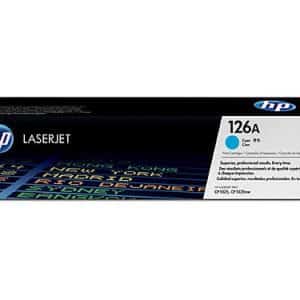 Genuine HP 126A (CE311A) Cyan toner cartridge - 1,000 pages