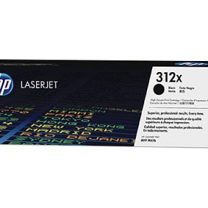 Genuine HP 312X (CF380X) Black High Yield toner cartridge - 4,400 pages