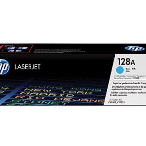 Genuine HP 128A (CE321A) Cyan toner cartridge - 1,300 pages