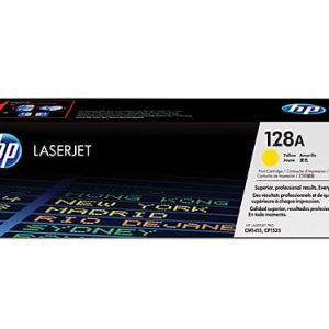Genuine HP 128A (CE322A) Yellow toner cartridge - 1,300 pages