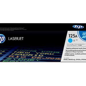 Genuine HP 125A (CB541A) Cyan toner cartridge - 1,400 pages