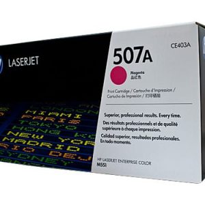 Genuine HP 507A (CE403A) Magenta toner cartridge - 6,000 pages