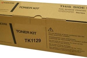 Genuine Kyocera TK-1129 Black toner cartridge - 2,100 pages