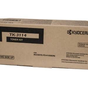 Genuine Kyocera TK-3114 Black toner cartridge - 15,500 pages