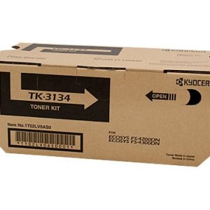 Genuine Kyocera TK-3134 Black toner cartridge - 25,000 pages