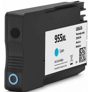 Compatible HP 955XL (L0S63AA) Cyan High Yield ink cartridge - 1,600 pages