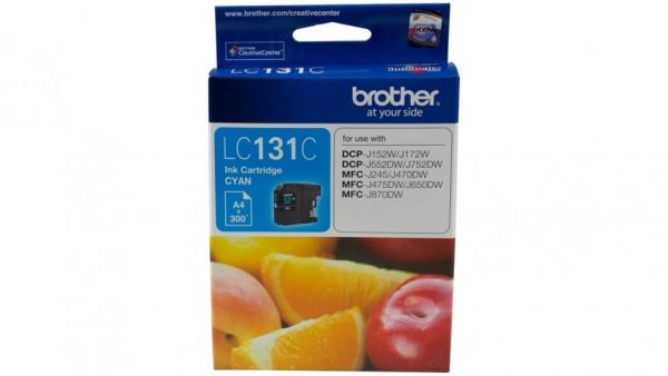 Genuine Brother LC-131 Cyan ink cartridge - 300 pages