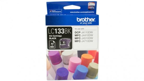 Genuine Brother LC-133 Black ink cartridge - 600 pages