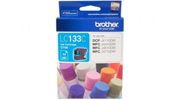 Genuine Brother LC-133 Cyan ink cartridge - 600 pages